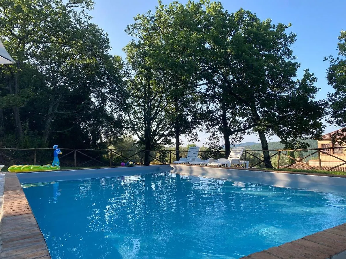 Villa Cresci Con Piscina Sassetta Διαμέρισμα
